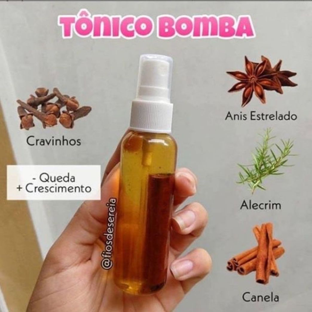 Moda tônico bomba