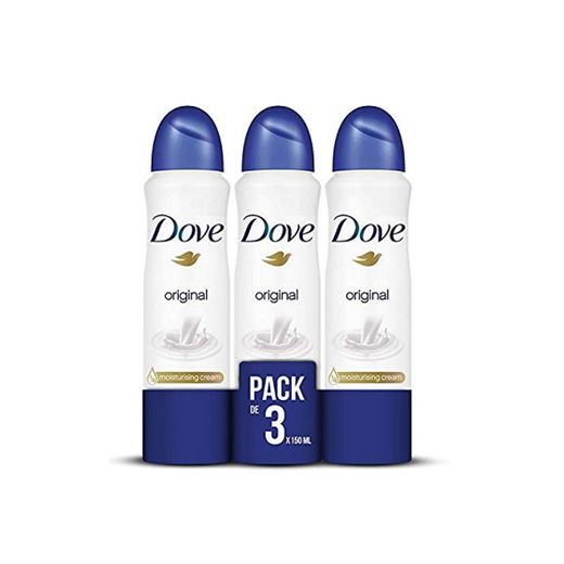 Dove Desodorante Original - Pack de 3 x 150 ml