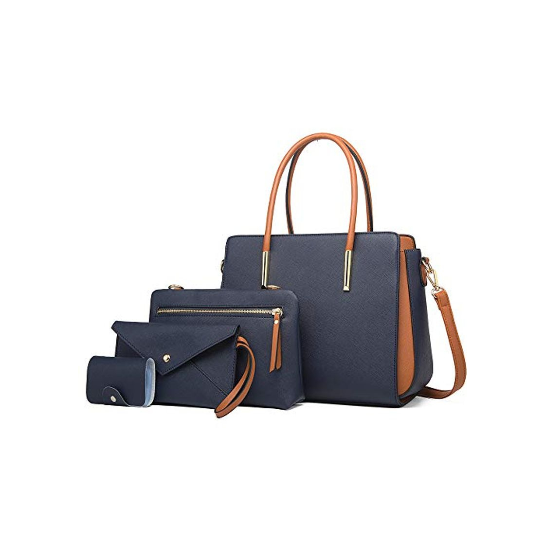 Social LUOWAN Bolsos de Mujer Bolso Bandolera Tote Bolso Señora Tote Grande De