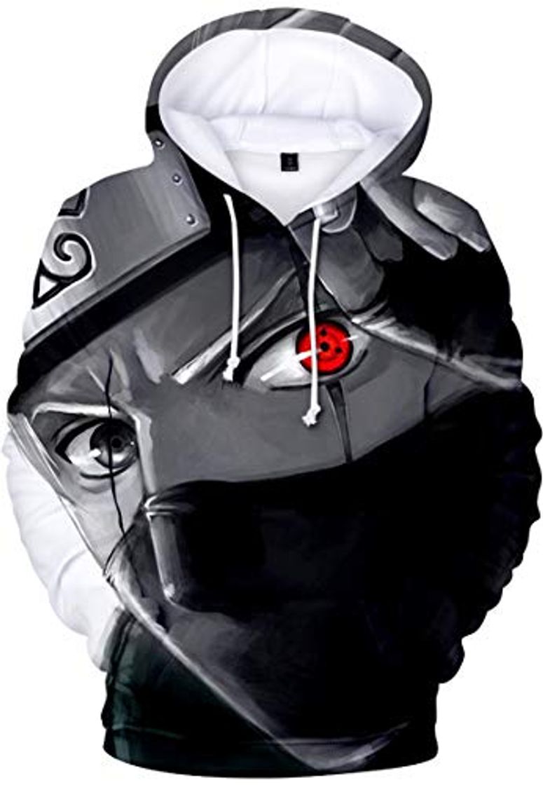 Moda FLYCHEN Niño Sudadera con Capucha Naruto Ninjutsu Anime Impresión Digital 3D Uchiha