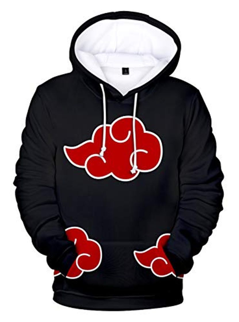 Social HUASON Naruto Niño Sudadera con Capucha Anime Ropa Deportiva Casual Impreso con