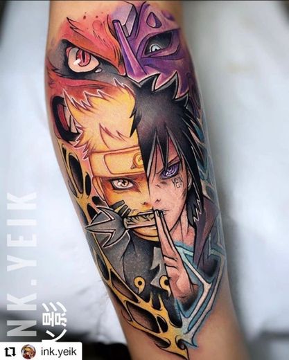Naruto e sasuke ❤️
