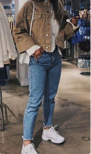 Jeans com jaqueta 