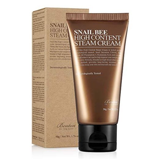 BENTON Snail Bee Crema de vapor de alto contenido 50 g