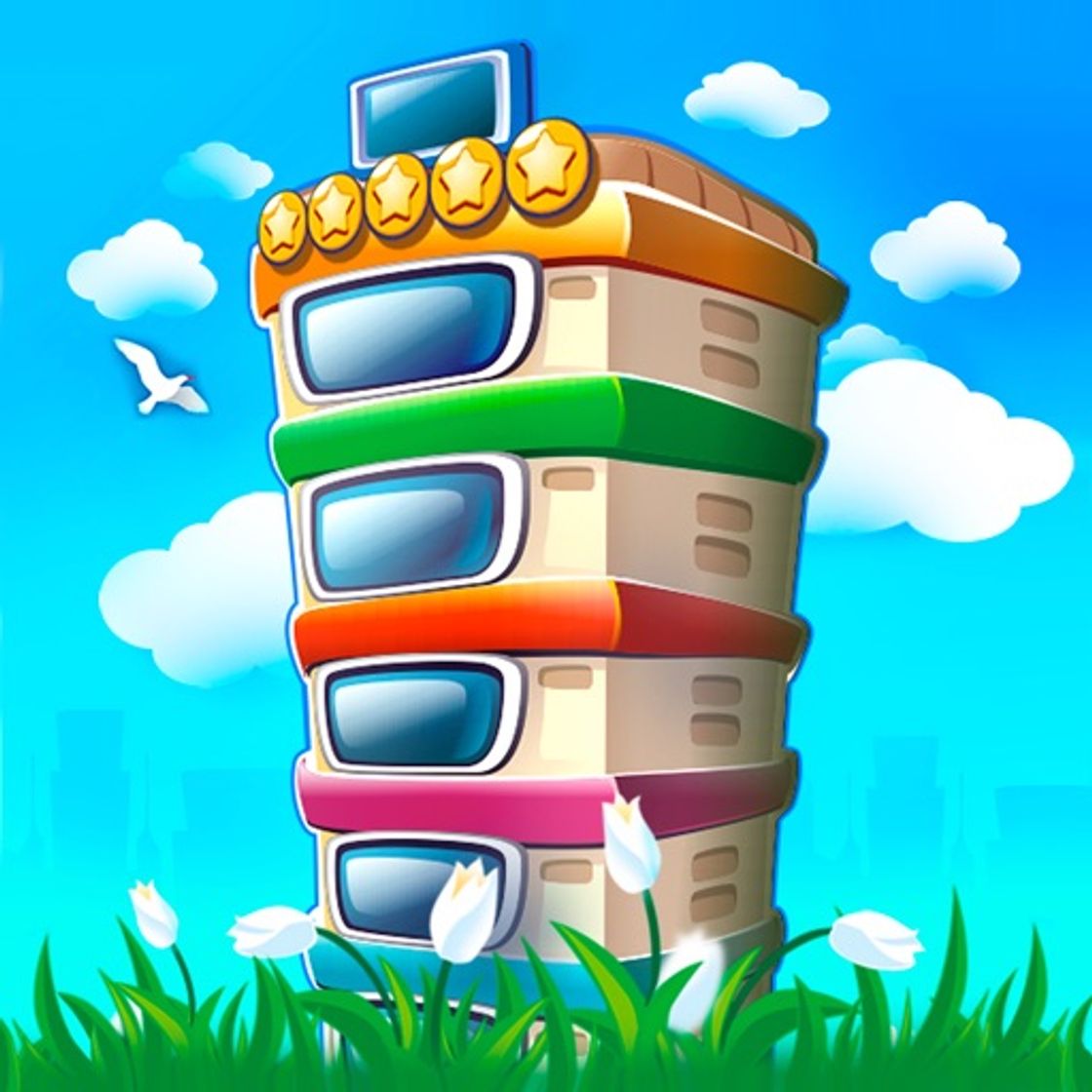 App Pocket Tower －Tiny Metropolis