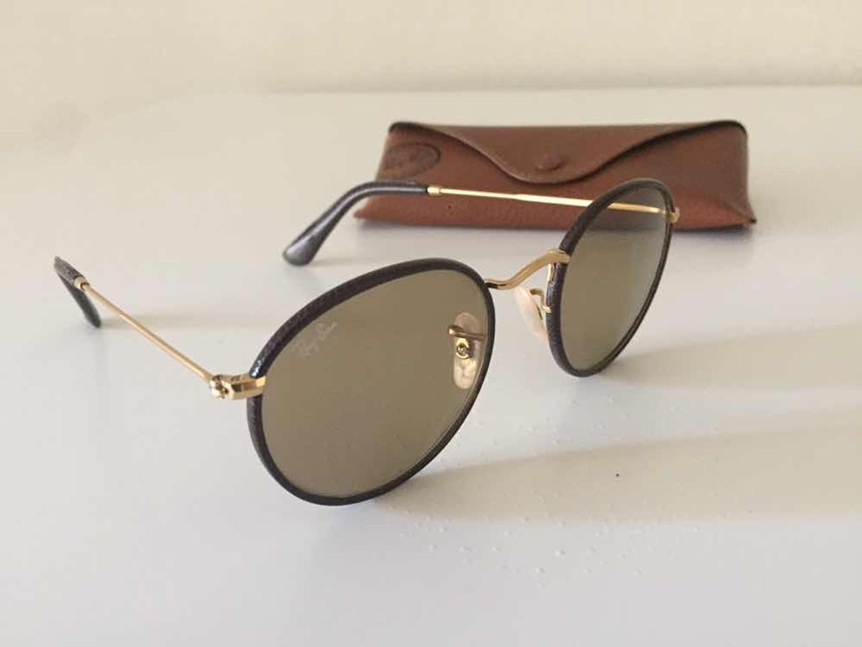 Fashion Ray-Ban Round Craft RB3475Q Marrón - Metal - Lentes Marrón ...