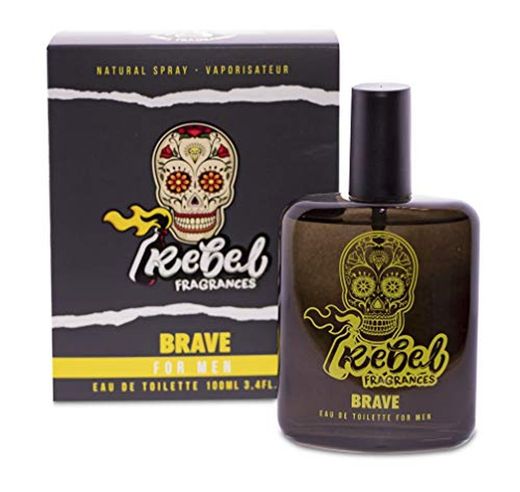 Rebel Fragrances Rebel Brave Men - Eau De Toilette Para Hombre 100Ml