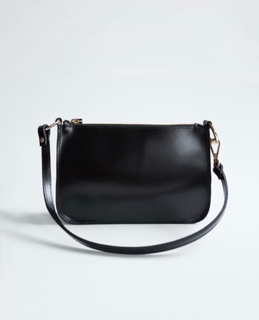 Fashion Bolsa de pele ZARA