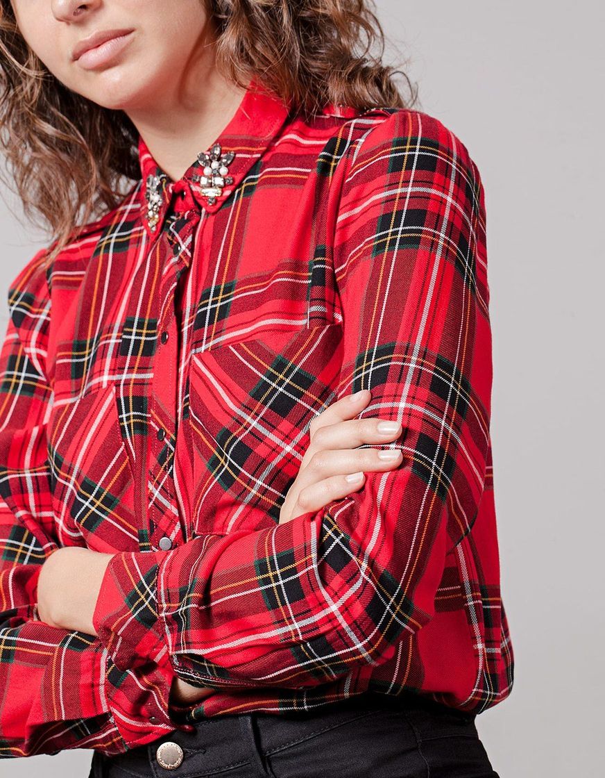 Fashion Camisa cuadros