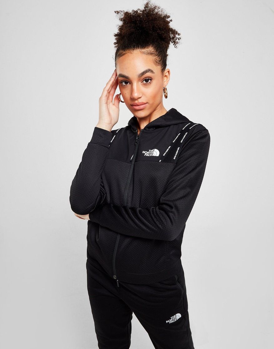 Social The North face Mountain athletics Full zip hoodie cinzento
