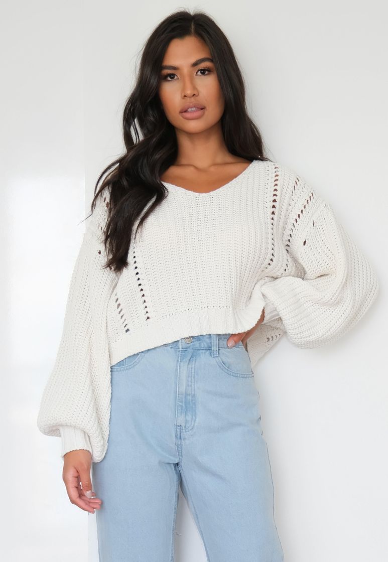 Fashion Cropped sweater