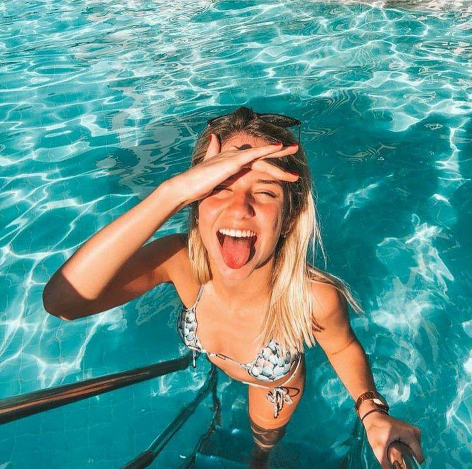 Moda inspiração foto piscina