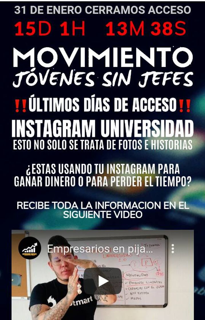 Social 🔥Aprende a Ganar en Automatico con Instagram🔥