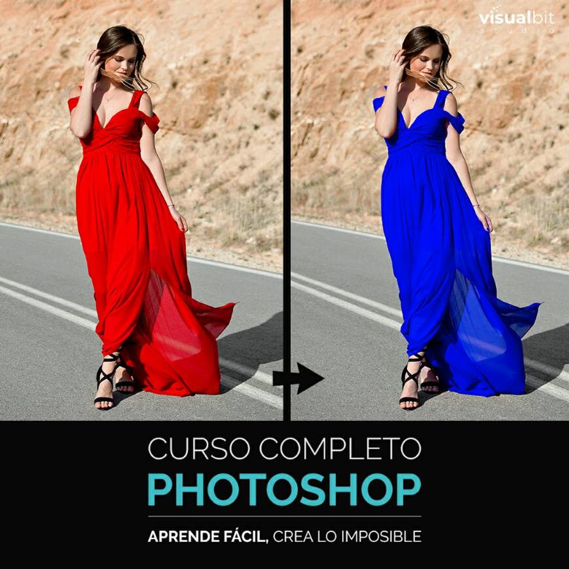 Moda CURSO COMPLETO DE ADOBE PHOTOSHOP DESDE CERO.