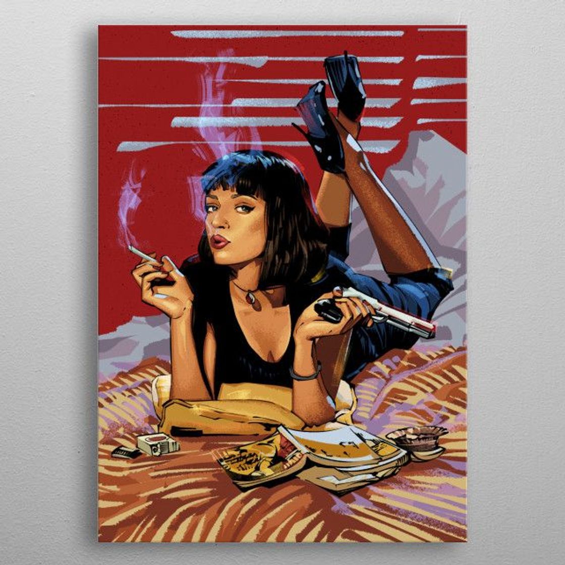 Película Pulp Fiction Art: Cheap Thrills & Painted Nightmares