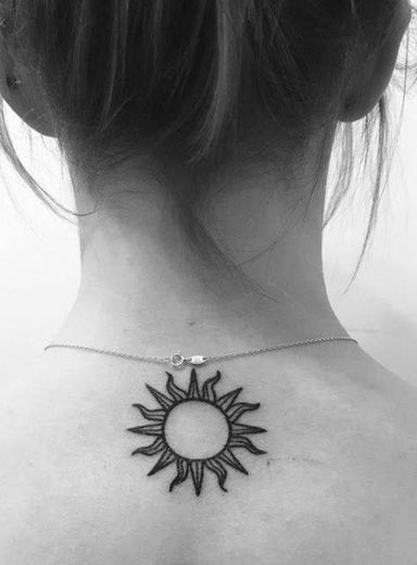 tatuagem sol