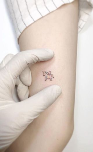 tatuagem unicórnio 