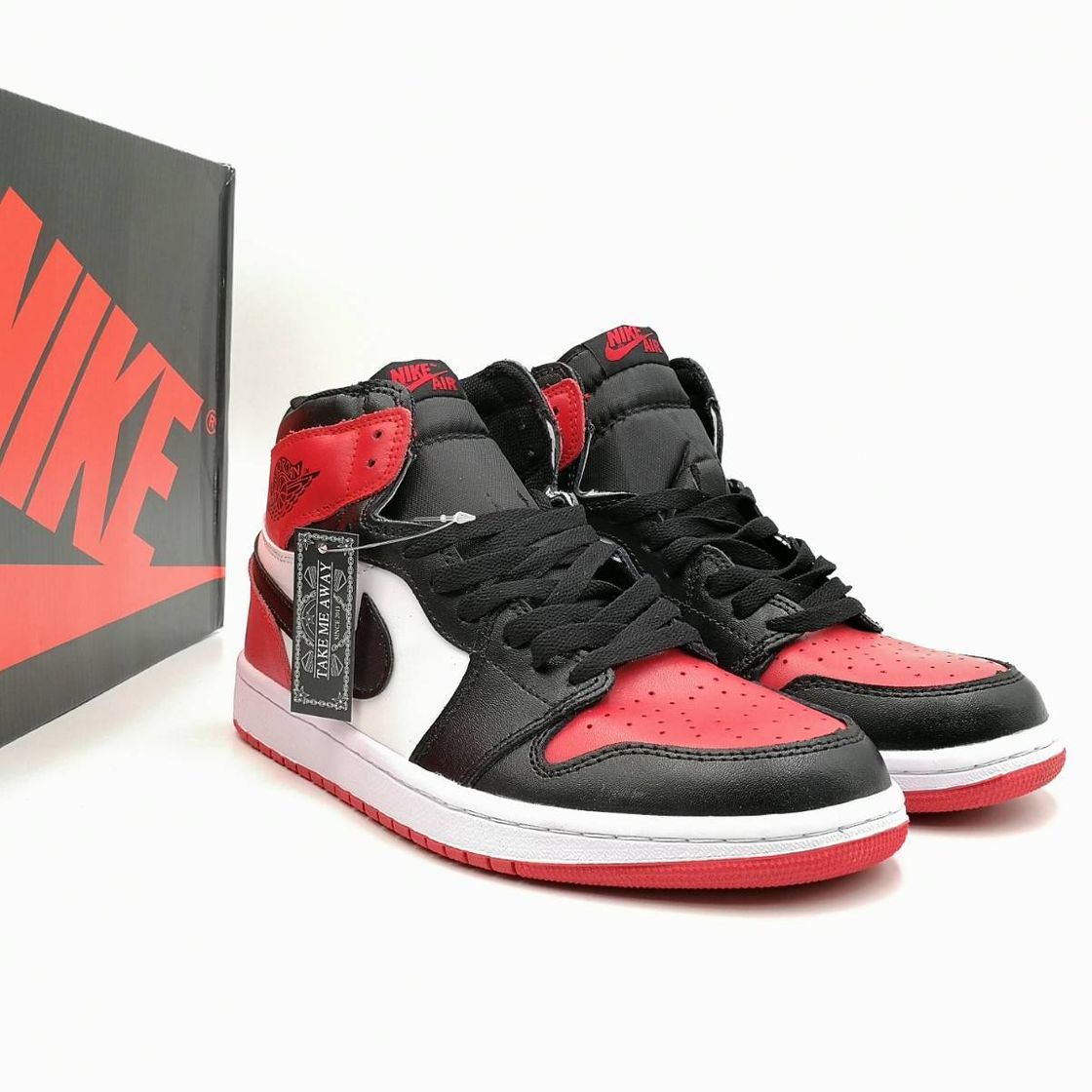 Social Nike Air Jordan 1 Retro High OG 'BRED Toe'
