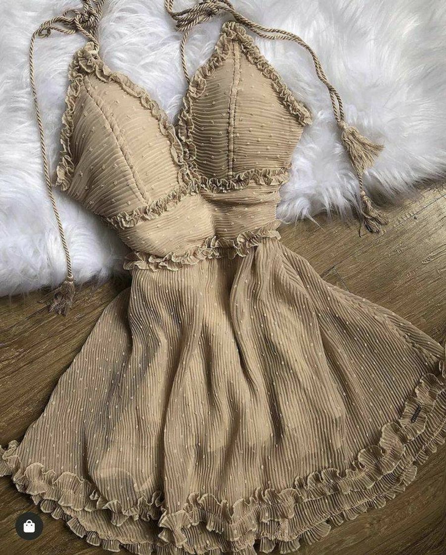 Social Vestido nude clássico ❤