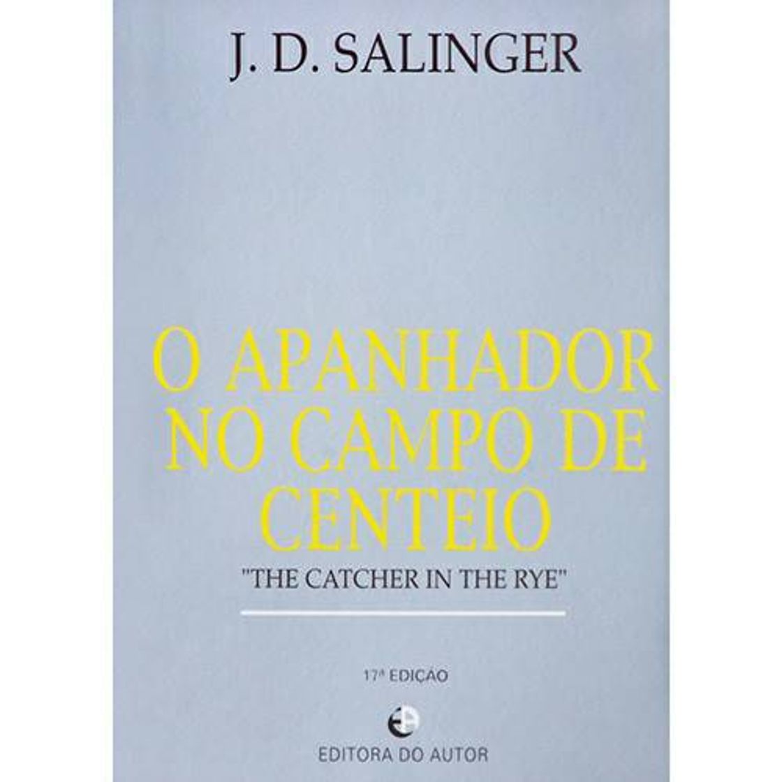 Moda O apanhador no campo de centeio- J. D. Salinger 