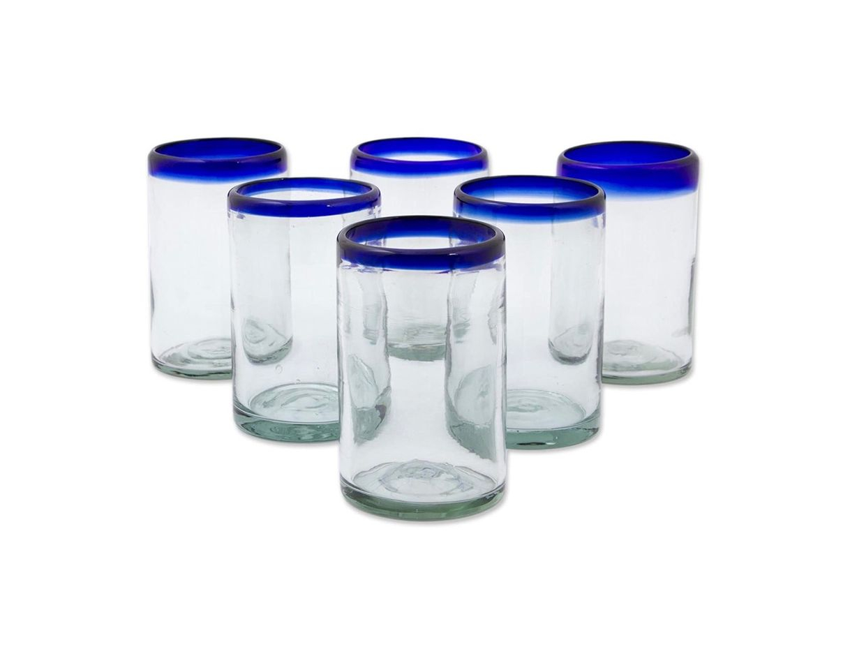 Producto Vasos Novica vidrio soplado a mano