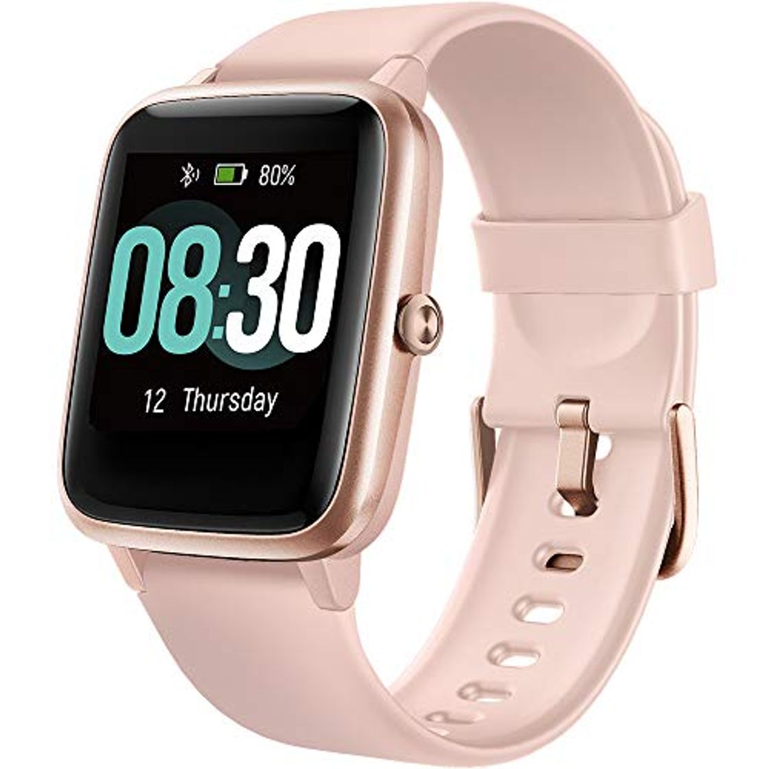 Social UMIDIGI Uwatch3 Smartwatch Mujer Reloj Inteligent 5ATM Impermeable Smartwatch con Cronómetro Pulsera