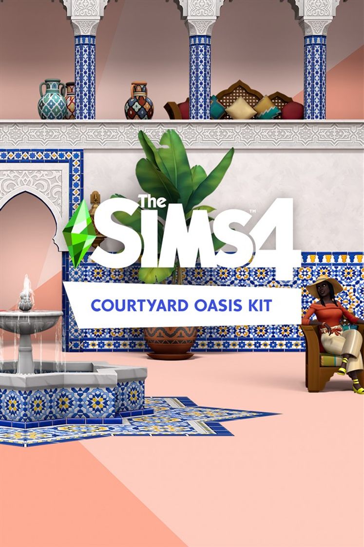 Videogames The Sims 4: Courtyard Oasis