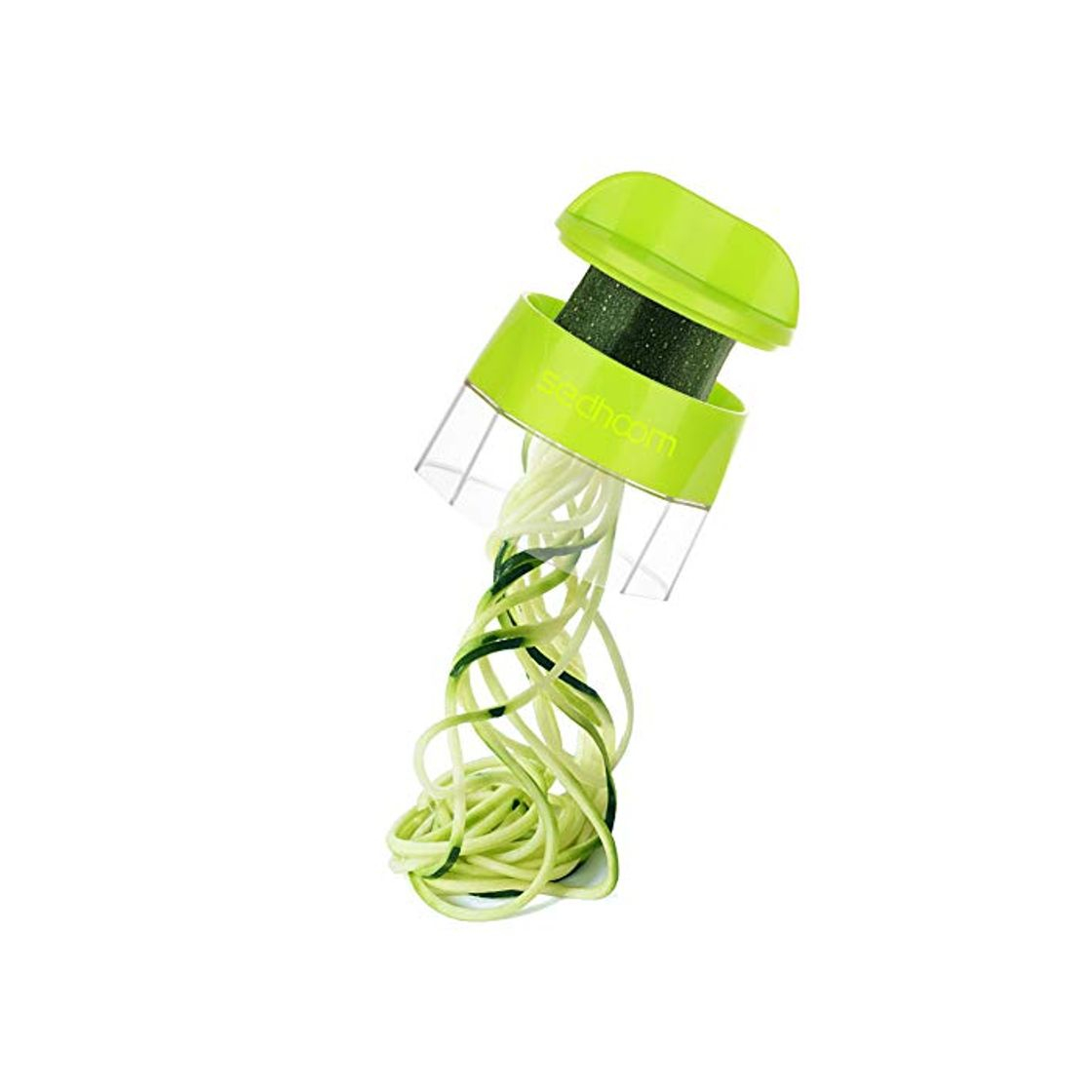 Social Sedhoom Cortador de Verdura 4 en 1 Rallador de Verduras Calabacin Pasta