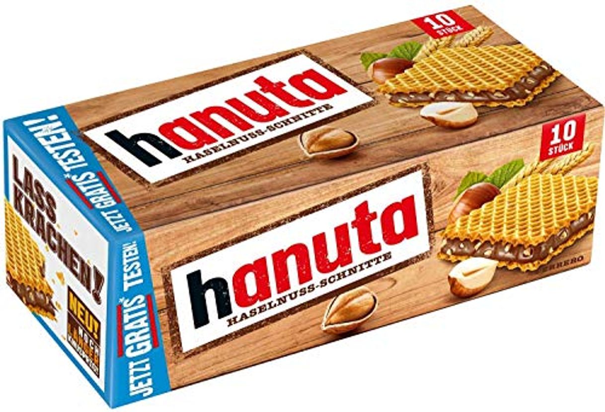 Product Hanuta - Pack of 10 Wafers