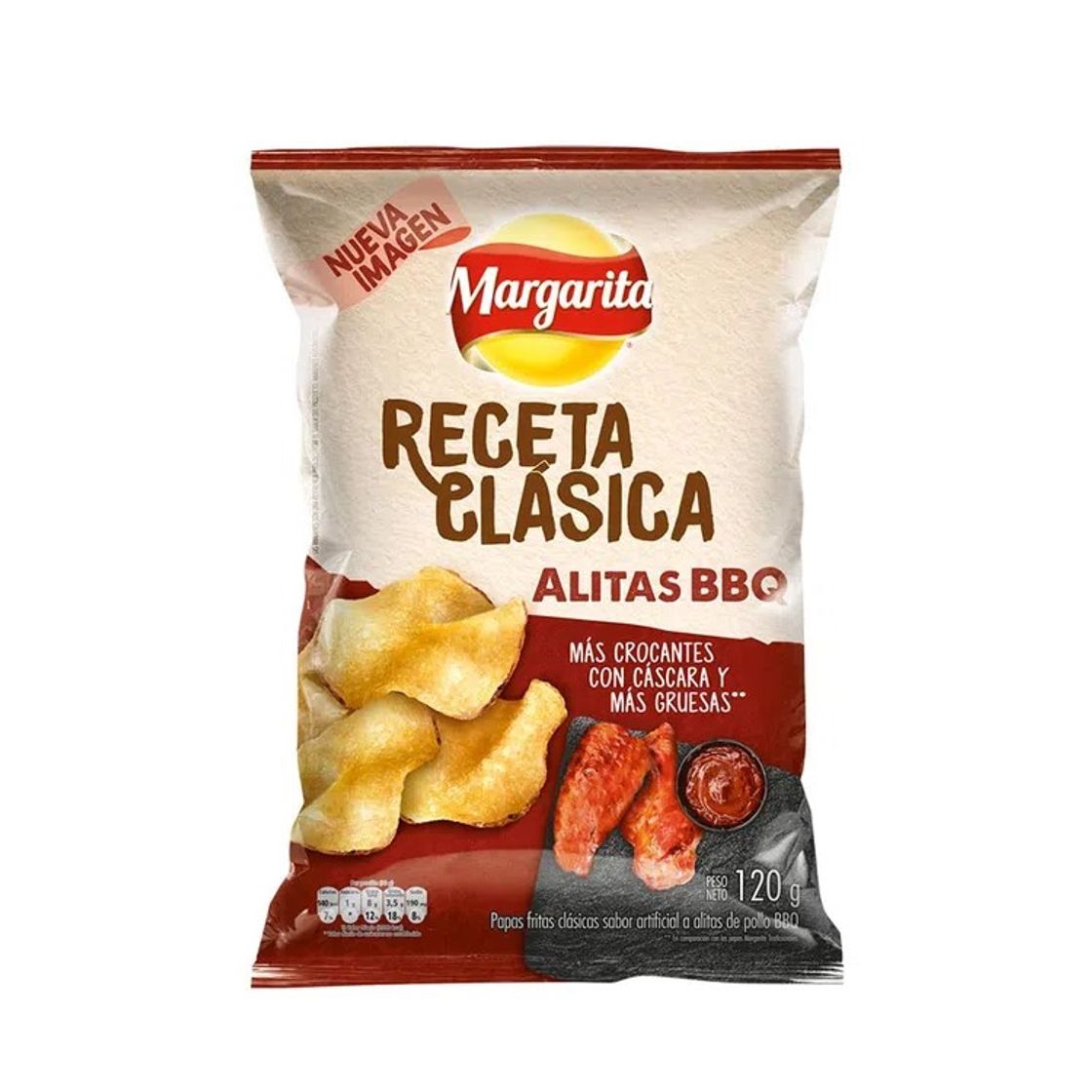 Moda Papa Margarita receta clásica alitas pollo bbq x 120 g 