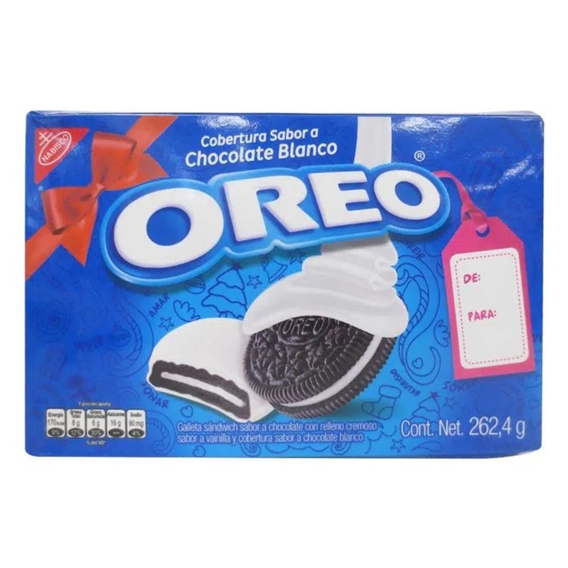 Moda Galleta oreo white fudge x 262 g