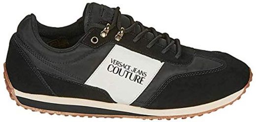 Versace Jeans Couture Sneakers, Zapatillas de Gimnasia Hombre, Negro