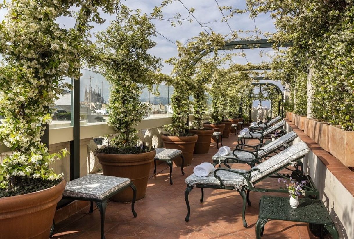 Restaurantes RoofTop Garden - El Palace Barcelona