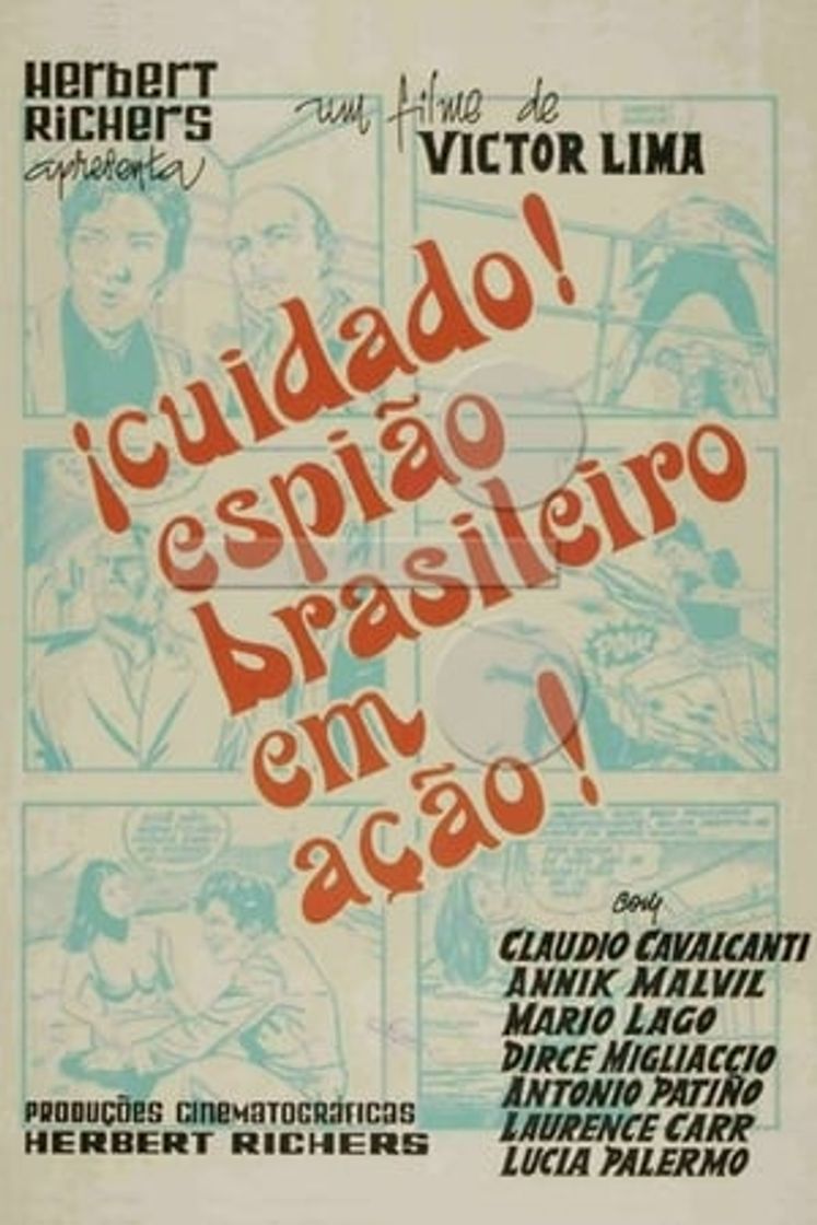 Movie Cuidado! Espião Brasileiro em Ação!