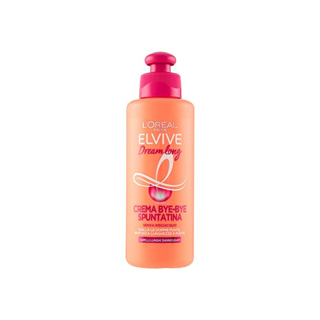 Social Elvive Dream Long Crema Pelo Sin Enjuague Bye-Bye spuntatina para pelo largo