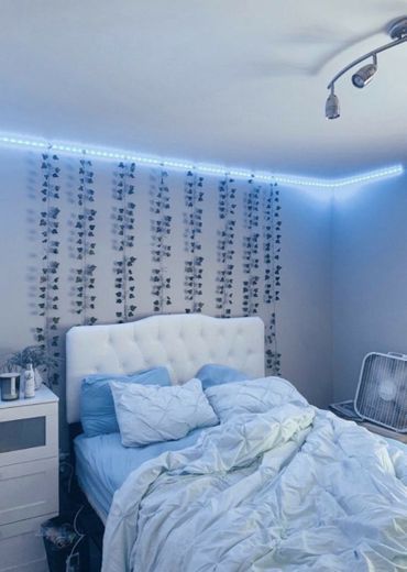 Quarto led azul