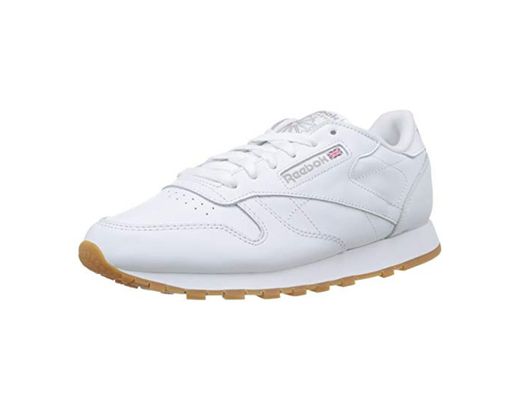 Reebok Classic Leather Zapatillas, Mujer, Blanco