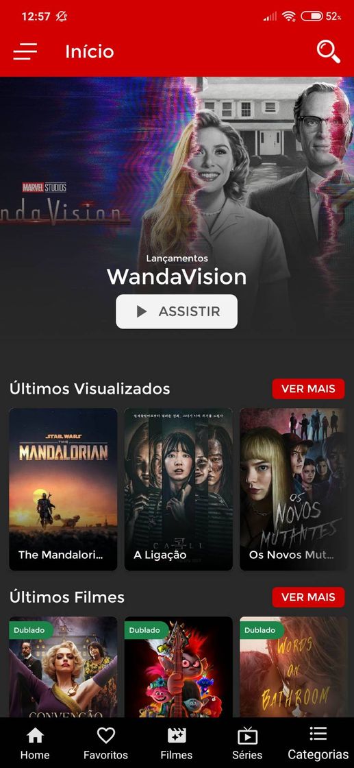 App Cine vision