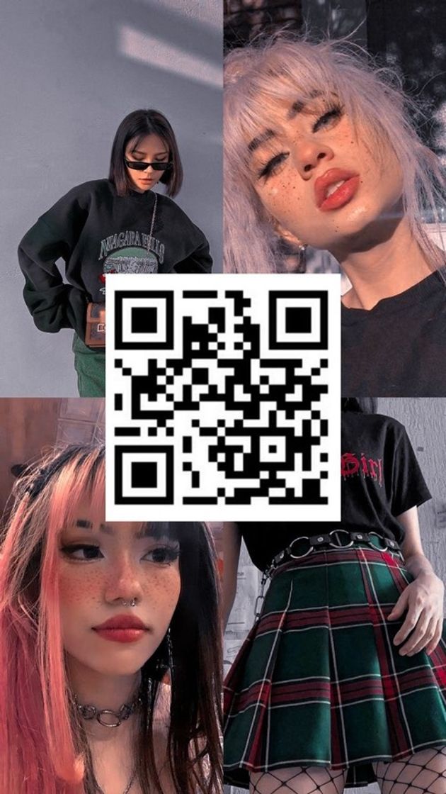 Moda QR CODE do polarr 