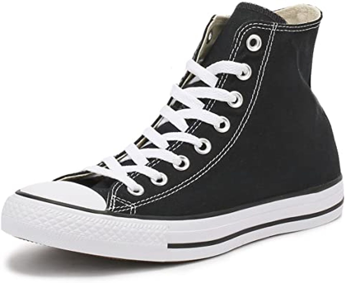 Fashion Converse Chuck Taylor All Star, Zapatillas altas Unisex adulto, Negro (Black), 38