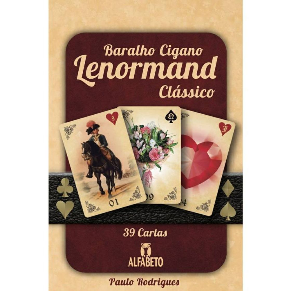 Moda Baralho Cigano Lenormand Clássico