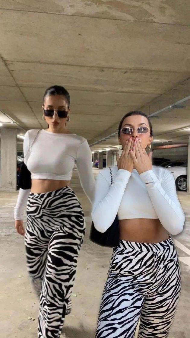 Moda zebra pants 