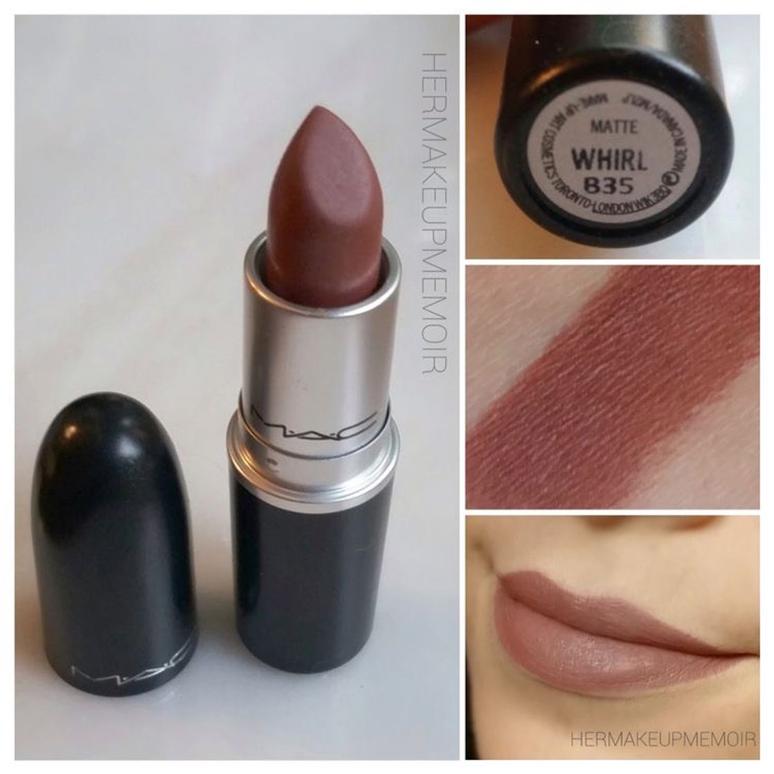 Moda Mac lipstick whirl matte 