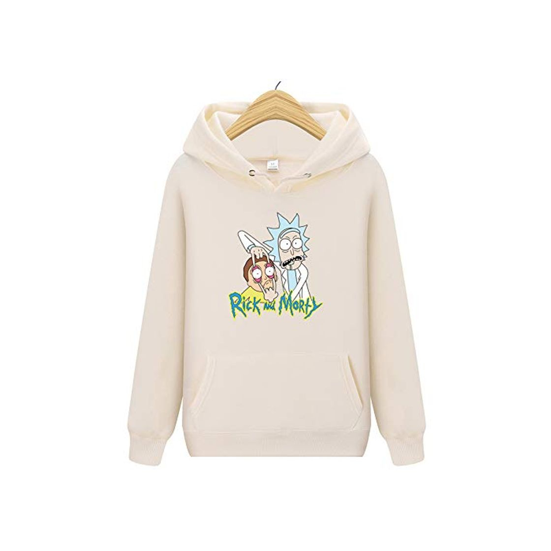 Moda HOSD 2019 Nuevo Rick Morty con Capucha Hombres Mujeres Sudaderas con Capucha Sudaderas Hombres Monopatines Sudadera con Capucha de algodón Masculino