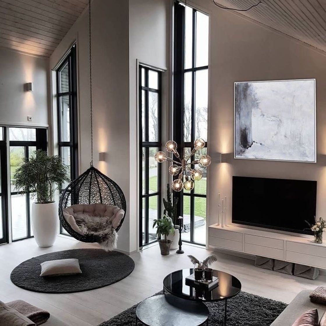 Moda simple living room 🌑