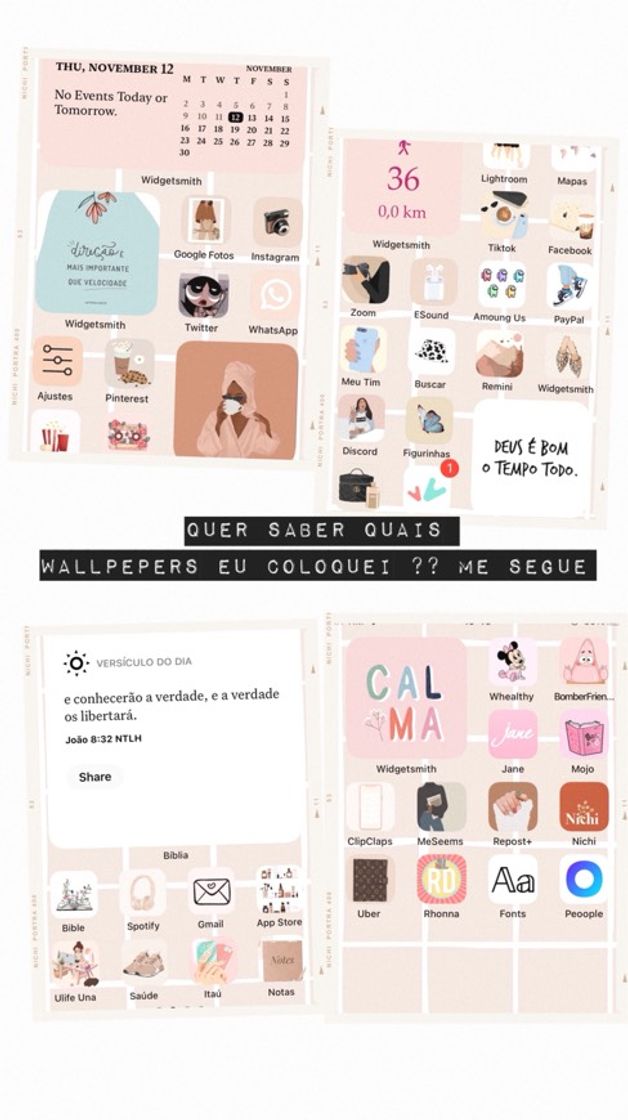 Moda Wallpepers e ícones para aplicativos 🥰😍 