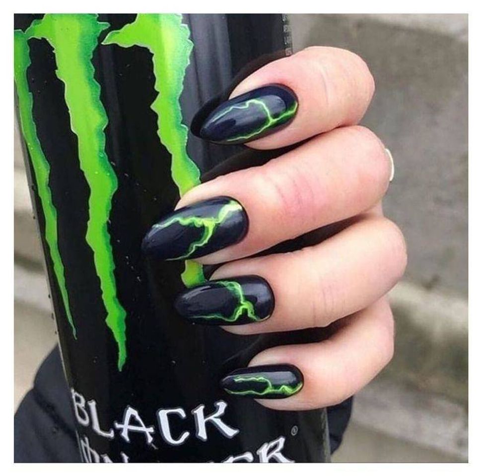 Moda Unhas monster👽🟩