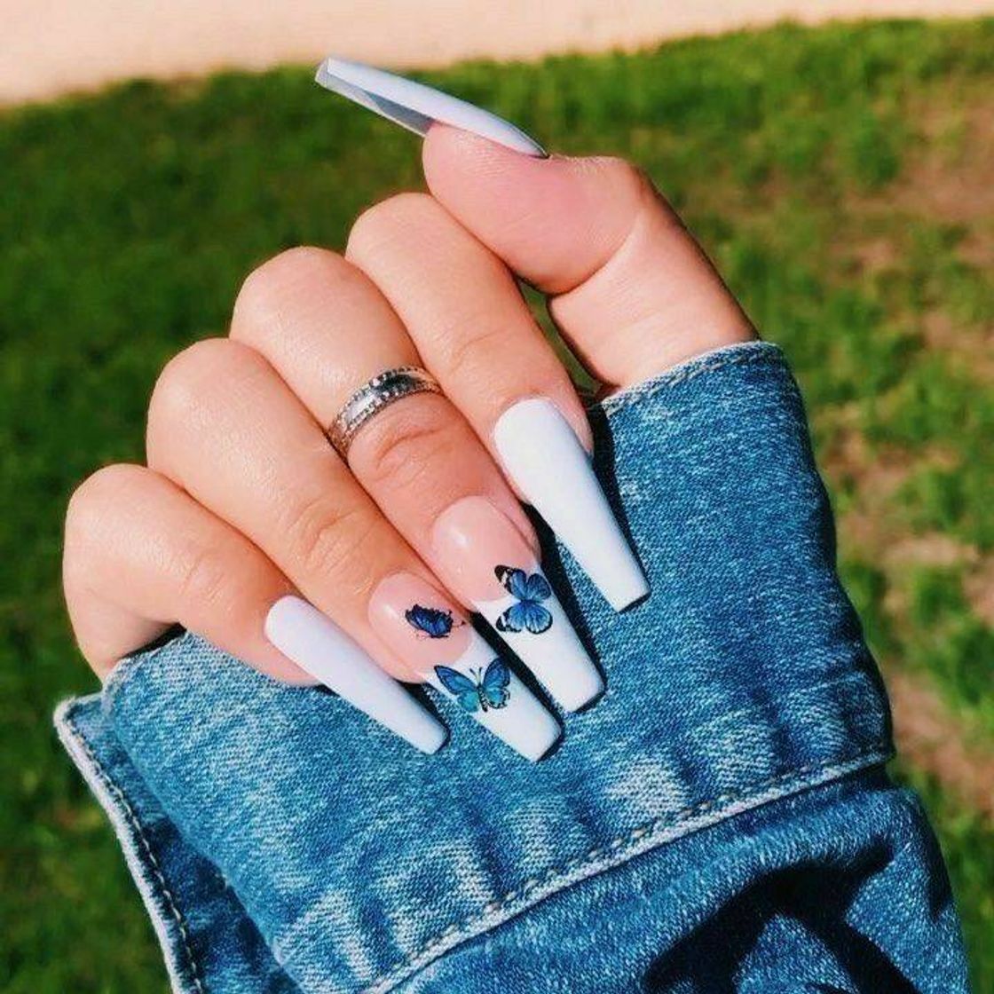 Fashion Unhas borboletas 🦋