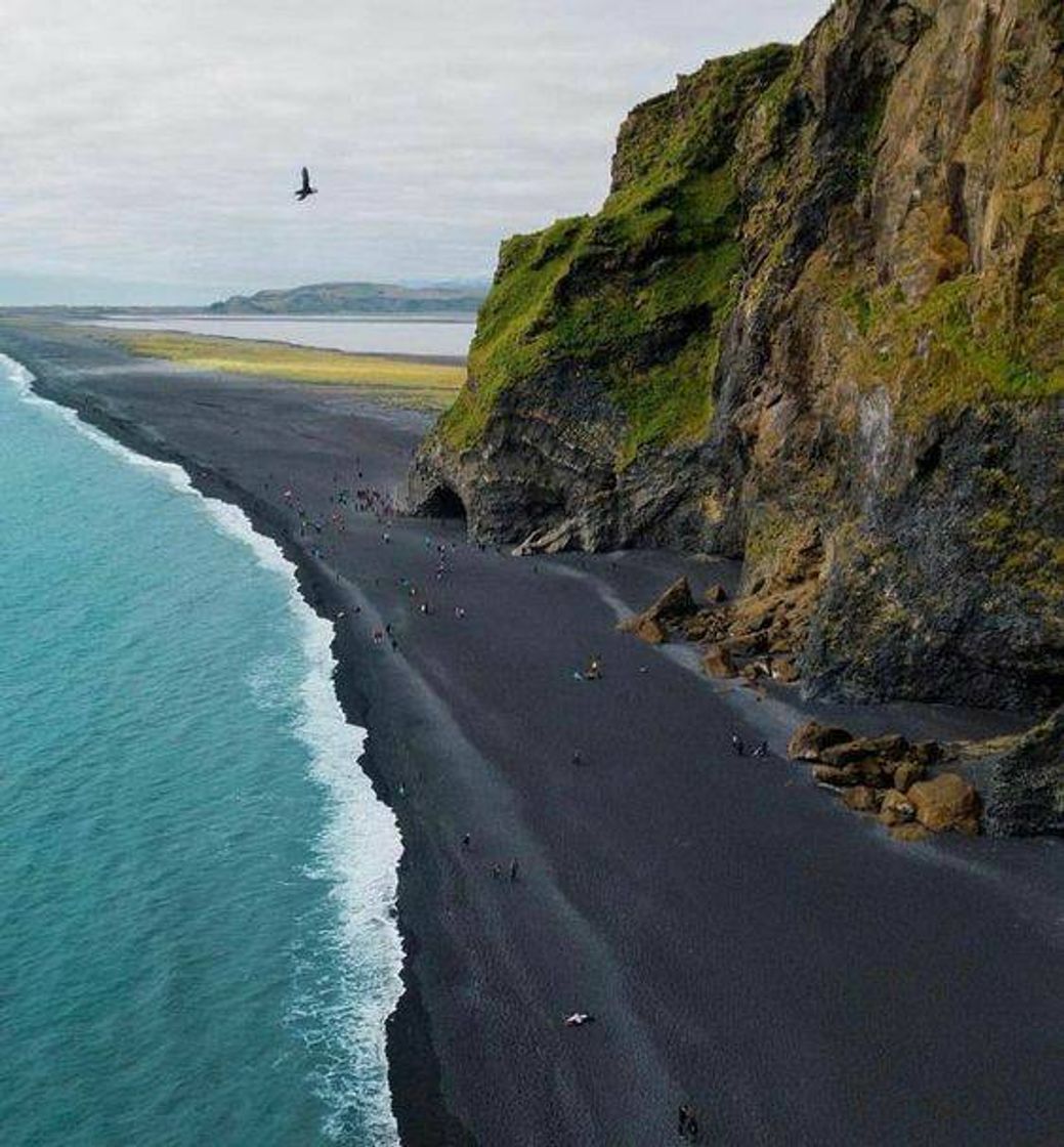 Lugar Praias de areia preta na Islândia