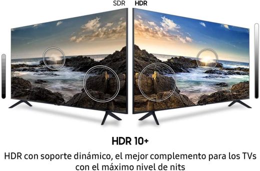 Samsung Crystal UHD 2020 55TU8005 - Smart TV de 55" con Resolución